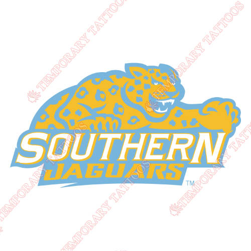 Southern Jaguars Customize Temporary Tattoos Stickers NO.6279
